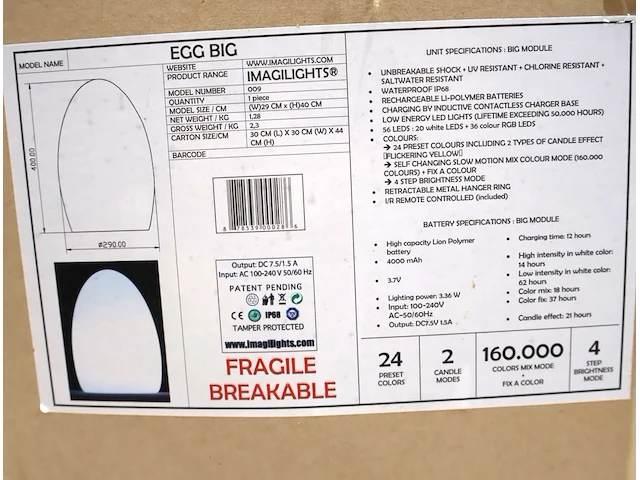 Imagilights egg big - afbeelding 2 van  3