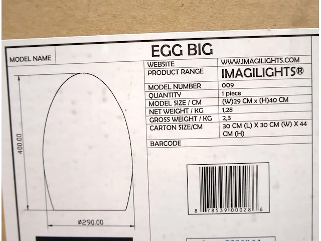 Imagilights egg big - afbeelding 3 van  3