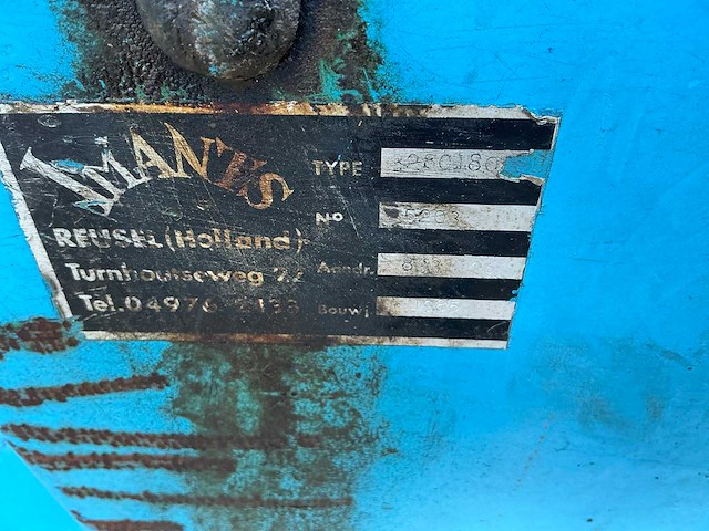 Imants 32sc180 gedragen spitmachine met harkrol - afbeelding 5 van  5