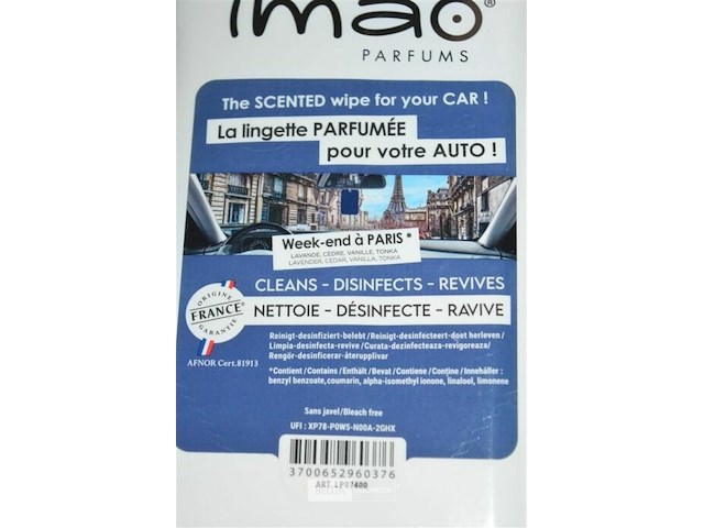 Imao interieurdoekjes voor de auto - afbeelding 2 van  3