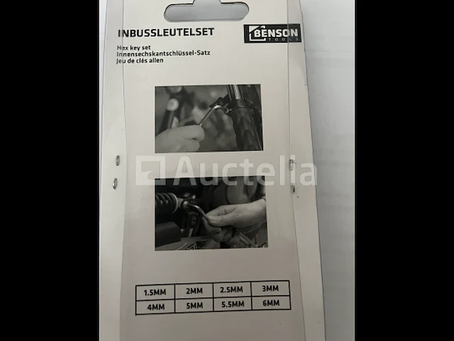 Imbussleutel set aan hanger - afbeelding 1 van  2