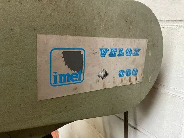 Imet - velox 350 - afkortcirkelzaagmachine - afbeelding 5 van  5