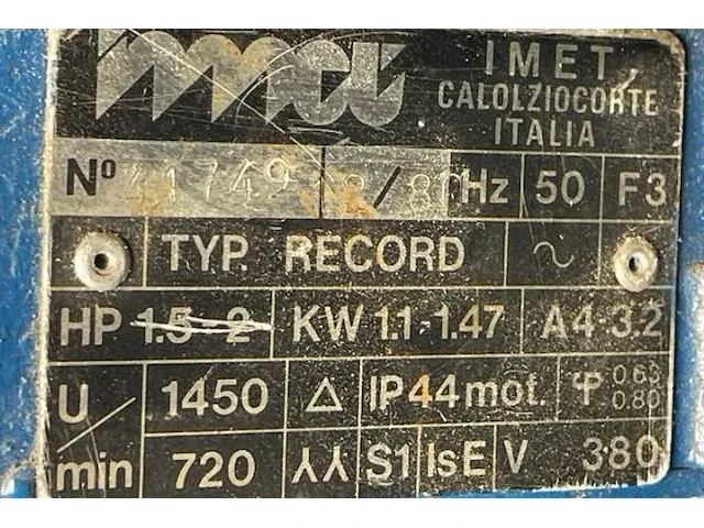 Imet zaagmachine - afbeelding 7 van  10