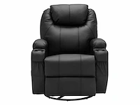 Imitatie massagestoel - zwart - afbeelding 4 van  9