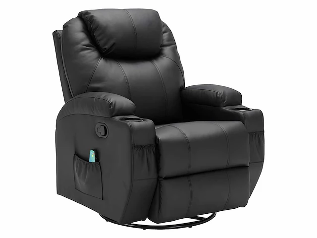 Imitatie massagestoel - zwart - afbeelding 5 van  9