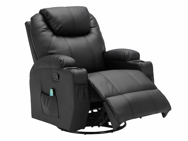 Imitatie massagestoel - zwart - afbeelding 6 van  9