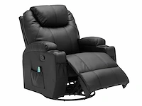 Imitatie massagestoel - zwart - afbeelding 6 van  9