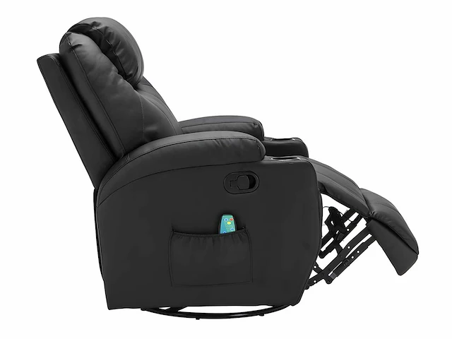 Imitatie massagestoel - zwart - afbeelding 7 van  9