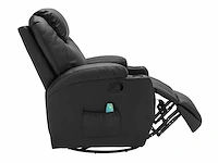 Imitatie massagestoel - zwart - afbeelding 7 van  9