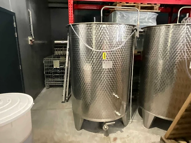 Immervoll vloeistoftank sk iv 1400l + bijhoorde onderdelen - afbeelding 1 van  4