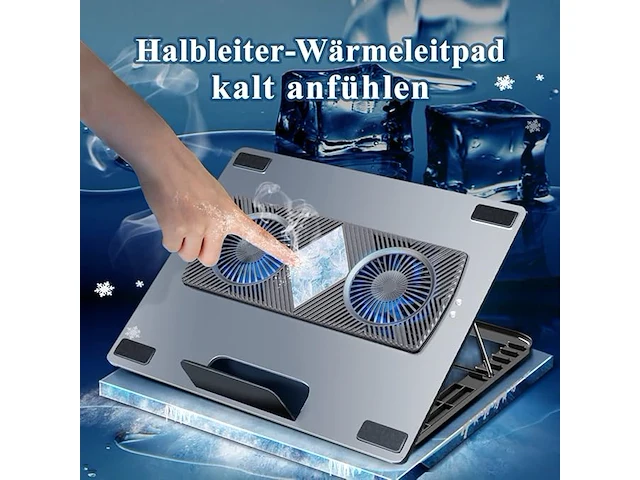 Immoenuc semiconductor laptop cooler stand - afbeelding 3 van  3