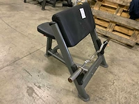 Impuls biceps bench met stang krachtstation - afbeelding 1 van  5