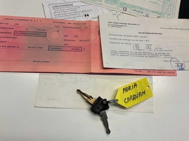 Imv adria 400 qsl caravan - afbeelding 22 van  29