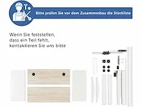 In hoogte verstelbaar bureau - verstelbaar zit/sta bureau - afbeelding 4 van  7