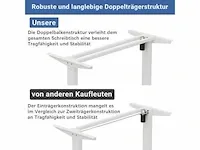 In hoogte verstelbaar bureau - verstelbaar zit/sta bureau - afbeelding 5 van  7