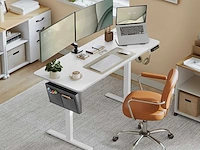 In hoogte verstelbaar elektrisch bureau, 140 x 60 cm