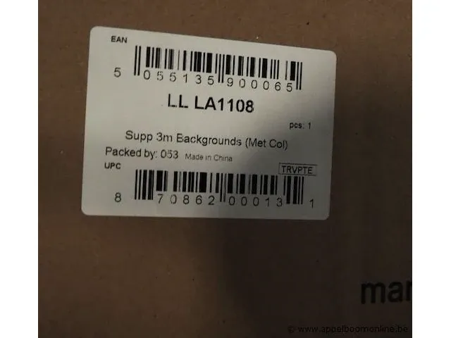 In hoogte verstelbaar hangsysteem 2/3m br manfretto ll la1108 - afbeelding 2 van  2