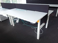 In hoogte verstelbare dubbele bureau - afbeelding 3 van  3