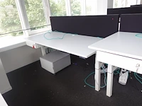 In hoogte verstelbare dubbele bureau - afbeelding 2 van  2