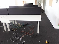 In hoogte verstelbare dubbele bureau - afbeelding 3 van  4