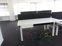 In hoogte verstelbare dubbele bureau - afbeelding 4 van  4