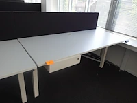 In hoogte verstelbare dubbele bureau - afbeelding 2 van  3