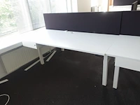 In hoogte verstelbare dubbele bureau - afbeelding 3 van  3