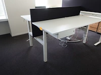 In hoogte verstelbare dubbele bureau - afbeelding 2 van  3