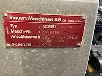 Inauen vc999/07 vacuümmachine - afbeelding 6 van  6