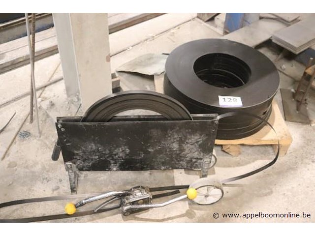 Inbindapparaat plus pallet inbindstaal - afbeelding 1 van  1