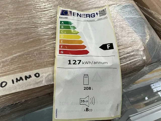Inbouw koelkast zanussi zrak12fs - afbeelding 4 van  7