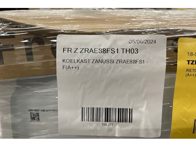Inbouw koelkast zanussi - afbeelding 2 van  2
