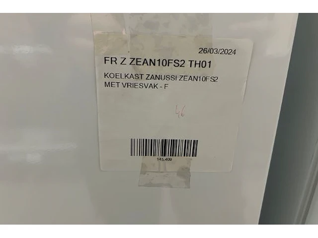 Inbouw koelkast zanussi - afbeelding 6 van  6