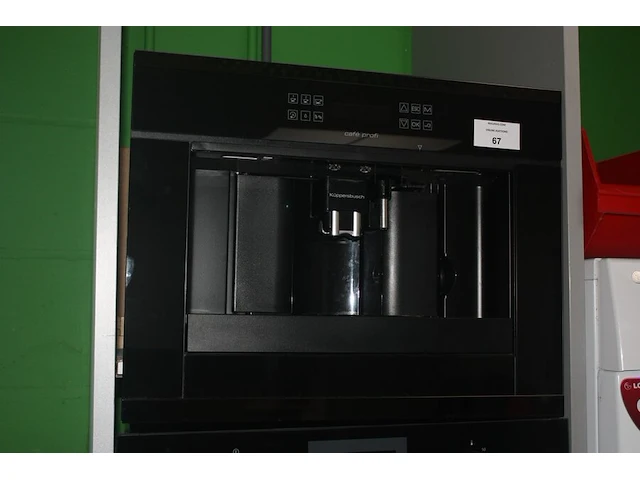 Inbouw koffiemachine kuppersbusch (b89) - afbeelding 1 van  3