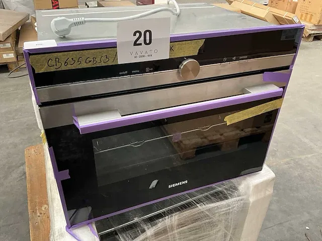 Inbouw microgolfoven siemens ht6b30c0 - afbeelding 1 van  4