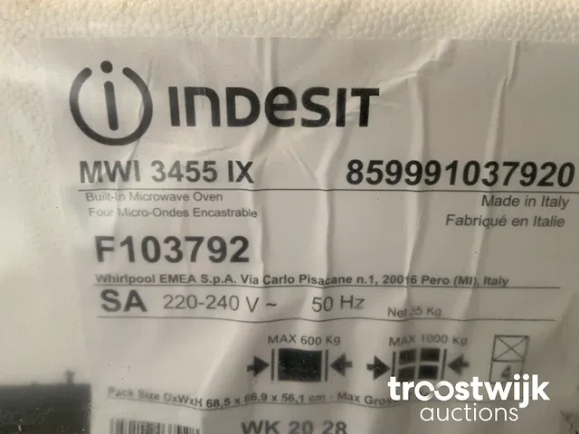 Inbouw microgolfoven - afbeelding 6 van  6