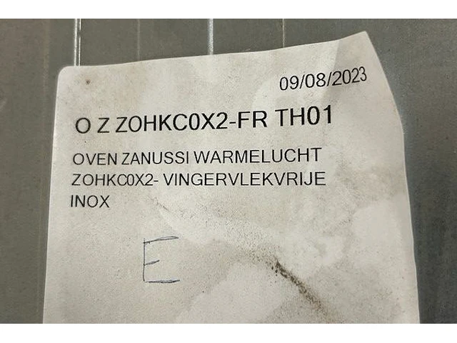 Inbouw oven zanussi - afbeelding 7 van  7