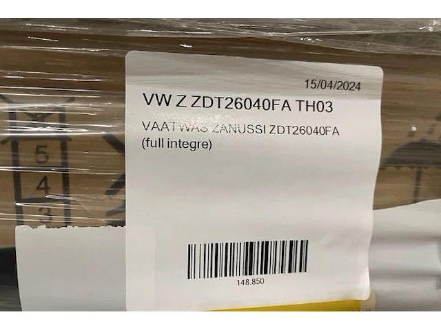 Inbouw vaatwas zanussi - afbeelding 2 van  2