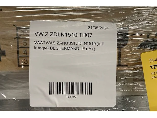 Inbouw vaatwas zanussi - afbeelding 2 van  2