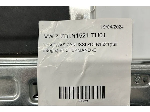Inbouw vaatwas zanussi - afbeelding 6 van  6