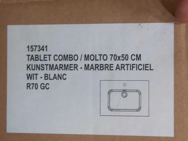 Inbouw waskom - afbeelding 6 van  6