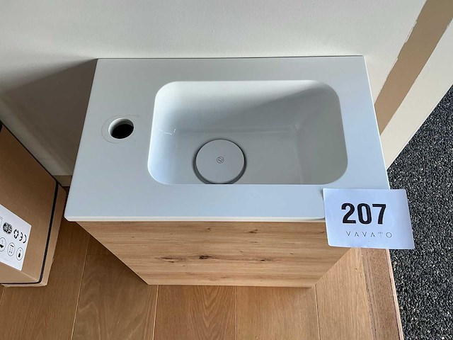 Inbouw wastafel + onderkast - afbeelding 2 van  3