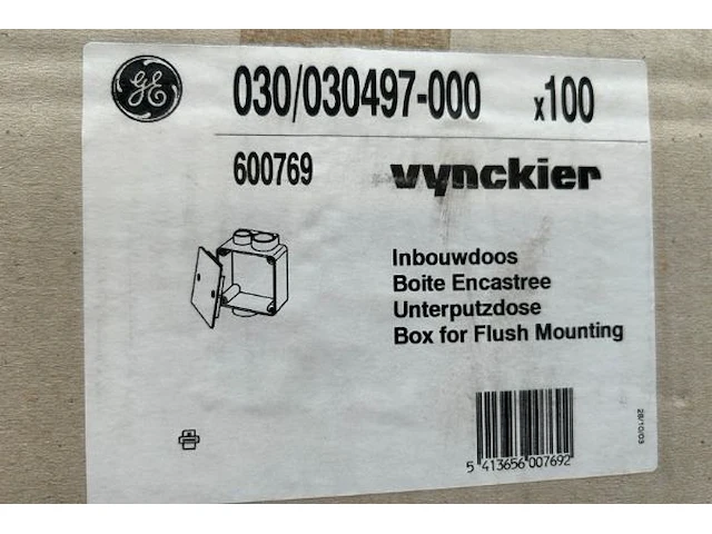 Inbouwdoos vynckier - afbeelding 2 van  3