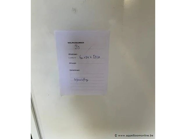 Inbouwfrigo 60 x 54 x 83 cm - afbeelding 3 van  3