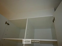 Inbouwkast wit 395x63x270 cm - afbeelding 3 van  5