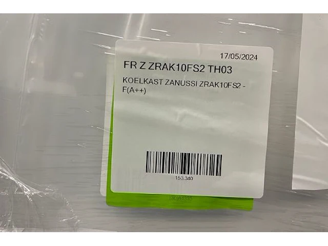 Inbouwkoelkast zanussi - afbeelding 2 van  2