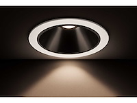 Inbouwlamp gu10 – rond – zwart/wit – ip20 (x100) - afbeelding 1 van  4