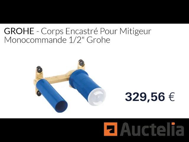 Inbouwlichaam voor grohe rapido ehm mengkraan - afbeelding 1 van  2