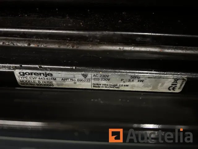 Inbouwoven gorenje evp 443-424m - afbeelding 10 van  10