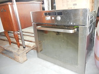 Inbouwoven plus doos houten vorken en messen - afbeelding 2 van  2